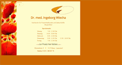 Desktop Screenshot of dr-wiecha.de